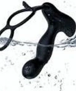 Power Escorts - Prostate Silicone Massager - 7 Function En Verwarmend Dus Heerlijk In Gebruik - Rechargeable - Black - Gave Cadeaubox -Cottelli Collection Shop 550x469 4