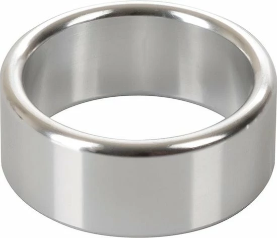 CalExotics California Exotic Novelties - Alloy Metallic - Penisring - Zilver - Medium - 40 Mm 8 CalExotics California Exotic Novelties - Alloy Metallic - Penisring - Zilver - Medium - 40 Mm - Afbeelding 8