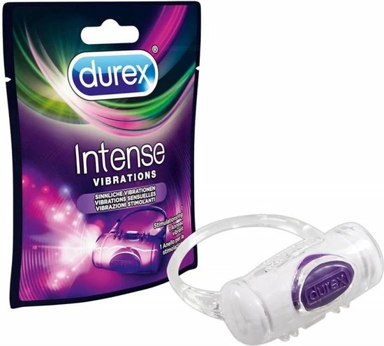 Durex Intense Vibrations Vibrerende Cockring 1 Durex Intense Vibrations Vibrerende Cockring