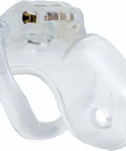 Merkloos SissyMarket - HT-V4 - Clear - Small - Peniskooi - Chastity Cage