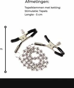 I.N.N. Love INN Love Tepelklemmen Met Ketting - BDSM - Verstelbaar -Cottelli Collection Shop 550x500 24