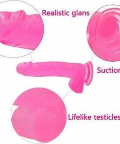 Lovetoy Jelly Studs Crystal Dildo 20 X 4.5 Cm - Roze 17 Lovetoy Jelly Studs Crystal Dildo 20 X 4.5 Cm - Roze -Cottelli Collection Shop 550x504 4