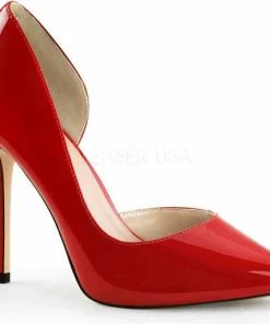 Pleaser EU 42,5 = US 12 | AMUSE-22 | 5 Heel, 3/8 Hidden Platform D'Orsay Pump