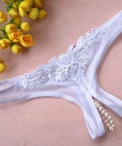 Merkenloos Paarse String Met Parels -Cottelli Collection Shop 550x511 2