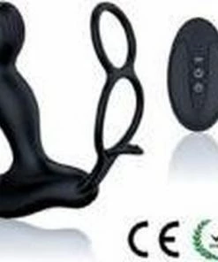 Power Escorts - Prostate Silicone Massager - 7 Function En Verwarmend Dus Heerlijk In Gebruik - Rechargeable - Black - Gave Cadeaubox -Cottelli Collection Shop 550x512 6