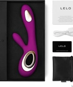LELO SORAYA Wave Luxe Rabbit-stimulator Deep Rose Met Unieke WaveMotion-technologie Voor Een Plezierige Ervaring Voor Het Hele Lichaam -Cottelli Collection Shop 550x522 1