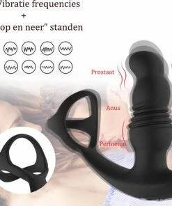 TipsToys Anaal Buttplug Vibrators - Prostaat Stimulator Seksspeeltjes 14 TipsToys Anaal Buttplug Vibrators - Prostaat Stimulator Seksspeeltjes -Cottelli Collection Shop 550x524 4