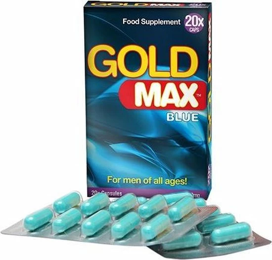 Gold Max ? Gold Max 20 Capsules Libidopillen Voor Mannen - Voordeelverpakking 1 Gold Max ? Gold Max 20 Capsules Libidopillen Voor Mannen - Voordeelverpakking