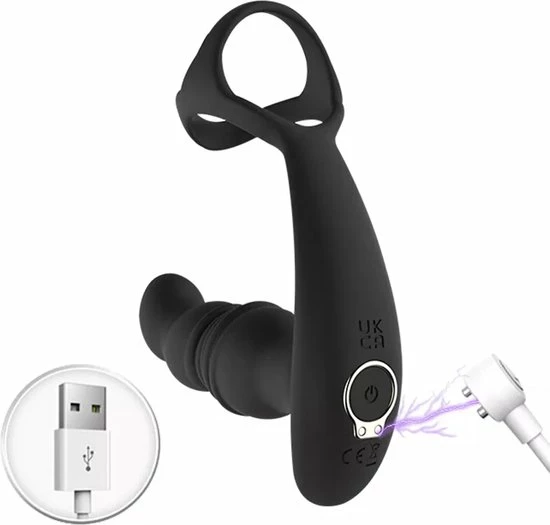 TipsToys Anaal Buttplug Vibrators - Prostaat Stimulator Seksspeeltjes 2 TipsToys Anaal Buttplug Vibrators - Prostaat Stimulator Seksspeeltjes - Afbeelding 2