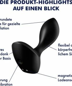 Satisfyer Anaal & Prostaat Vibrator BACK DOOR LOVER - Rood -Cottelli Collection Shop 550x528 5