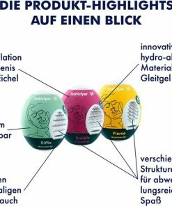 Satisfyer Satisfyer Balls SATISFYER EGG SAVAGE SET 3 -Cottelli Collection Shop 550x528 8