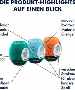 Satisfyer Satisfyer Balls SATISFYER EGG SAVAGE SET 3 -Cottelli Collection Shop 550x528 9