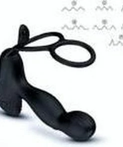 Power Escorts - Prostate Silicone Massager - 7 Function En Verwarmend Dus Heerlijk In Gebruik - Rechargeable - Black - Gave Cadeaubox -Cottelli Collection Shop 550x534 3