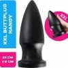 Lusty XXL Buttplug Randy - 22 X 8 Cm - Met Zuignap - Grote Anaalplug - Anaal Toys - Seksspeeltjes - Sex Toys