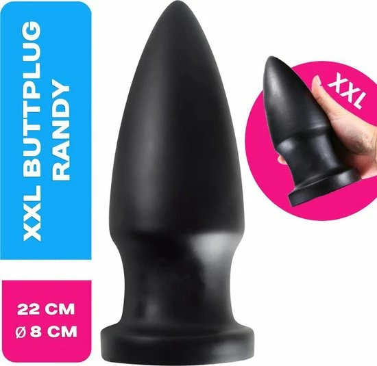Lusty XXL Buttplug Randy - 22 X 8 Cm - Met Zuignap - Grote Anaalplug - Anaal Toys - Seksspeeltjes - Sex Toys 1 Lusty XXL Buttplug Randy - 22 X 8 Cm - Met Zuignap - Grote Anaalplug - Anaal Toys - Seksspeeltjes - Sex Toys