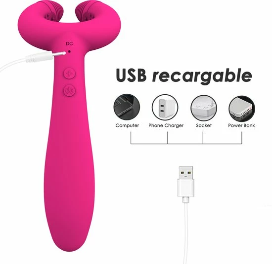 Dreamer IS Koppel Vibrator - Duo - Koppel Vibrator - Roze | Vibrator Voor Koppels Sex Toys Voor Mannen En Vrouwen | Koppel Vibrator Masturbator - Sexspeeltjes Voor Koppel 4 Dreamer IS Koppel Vibrator - Duo - Koppel Vibrator - Roze | Vibrator Voor Koppels Sex Toys Voor Mannen En Vrouwen | Koppel Vibrator Masturbator - Sexspeeltjes Voor Koppel - Afbeelding 4