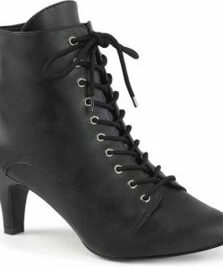 Pleaser Pink Label Plateau Laarzen -44 Shoes- DIVINE-1020 US 13 Zwart