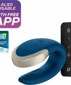 Satisfyer - Double Love Blauw