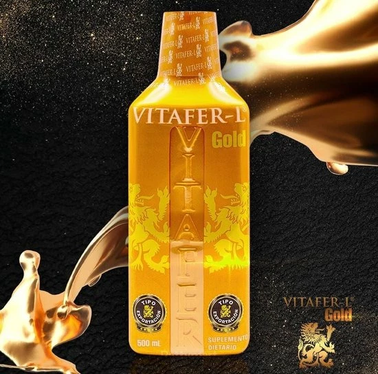 Vitafer L Gold Vitafer-Gold Stimulerend Middel 4 Vitafer L Gold Vitafer-Gold Stimulerend Middel - Afbeelding 4