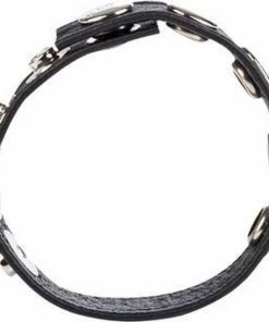 CalExotics - COLT Leather C/B Strap 5-snap - Rings Zwart 14 CalExotics - COLT Leather C/B Strap 5-snap - Rings Zwart -Cottelli Collection Shop 550x548