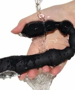 TipsToys Anaal Vibrators - Prostaat Buttplug Stimulator Seksspeeltjes Zwart -Cottelli Collection Shop 550x548 7