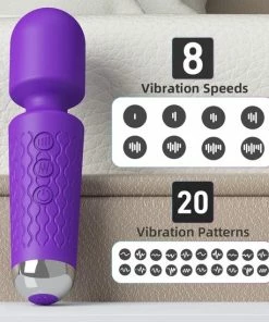 Doodadeals® | Mini Magic Wand Vibrator | Wand Vibrator Draadloos | Wand Vibrator Oplaadbaar | Wand Vibrator | Clitoris Vibrator | Massagestaaf Voor Vrouwen | Zwart -Cottelli Collection Shop 550x549 10