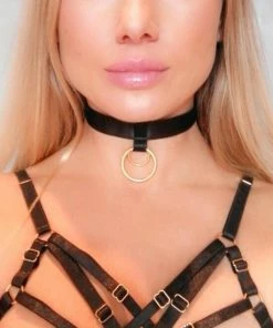 Kinky Diva - Dubbele O-Ring Collar