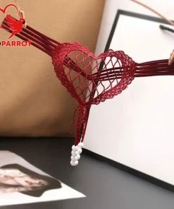 Merkloos Design String | SM | Seks String | Erotische Lingerie | Sexy String | BDSM | Luxe Uitvoering