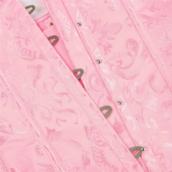 Merkloos Sexy Roze Underbust Korset - Waist Trainer | Maat 48 | Mooie Lingerie Korsetten 6 Merkloos Sexy Roze Underbust Korset - Waist Trainer | Maat 48 | Mooie Lingerie Korsetten - Afbeelding 6