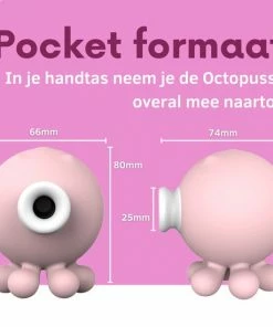 Viberoz Octopussy - Luchtdruk Vibrator - Drukgolf Stimulator - Stille Vibrators Voor Vrouwen - Sex Toys - Ook Voor Koppels – Cadeau Tip -Cottelli Collection Shop 550x550 202