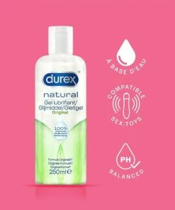 Durex Glijmiddel Natural - Waterbasis - 250 Ml - Grootverpakking 11 Durex Glijmiddel Natural - Waterbasis - 250 Ml - Grootverpakking -Cottelli Collection Shop 550x550 25