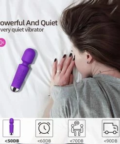 Doodadeals® | Mini Magic Wand Vibrator | Wand Vibrator Draadloos | Wand Vibrator Oplaadbaar | Wand Vibrator | Clitoris Vibrator | Massagestaaf Voor Vrouwen | Zwart -Cottelli Collection Shop 550x550 252