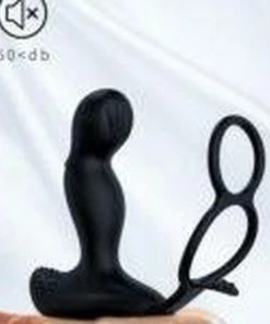 Power Escorts - Prostate Silicone Massager - 7 Function En Verwarmend Dus Heerlijk In Gebruik - Rechargeable - Black - Gave Cadeaubox -Cottelli Collection Shop 550x550 254