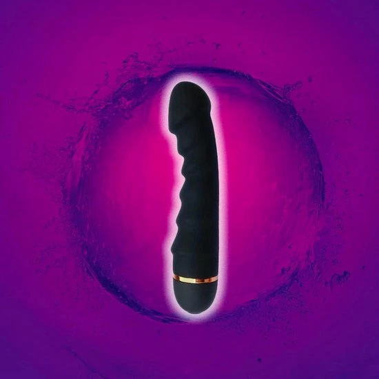 Happy Tears Geribbelde Clitoris En G-spot Stimulator Met Krachtige Motor Voor Vrouwen | Fijne Vibraties En Orgasmes | Realistische Penis | 17cm | Zwart 4 Happy Tears Geribbelde Clitoris En G-spot Stimulator Met Krachtige Motor Voor Vrouwen | Fijne Vibraties En Orgasmes | Realistische Penis | 17cm | Zwart - Afbeelding 4