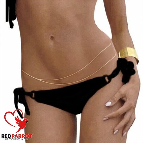 Merkloos Heupketting | BDSM | Erotische Sieraden | SM | Luxe Uitvoering | Verstelbaar 1 Merkloos Heupketting | BDSM | Erotische Sieraden | SM | Luxe Uitvoering | Verstelbaar