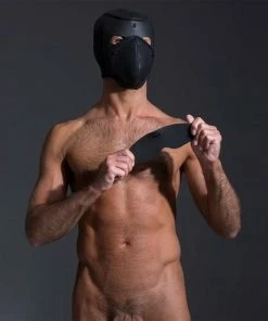 665 Leather Neoprene Bondage Masker 2.0 Large / Extra Large -Cottelli Collection Shop 550x550 310