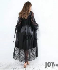 JoyPress Sexy Kimono Dames Medium ( Zwart ) 7 JoyPress Sexy Kimono Dames Medium ( Zwart ) -Cottelli Collection Shop 550x550 33