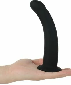 Banoch | Dildo Siliconen Curvzz Tip Zwart | Large | 3 Cm | 17 Cm Lengte | Zuignap 11 Banoch | Dildo Siliconen Curvzz Tip Zwart | Large | 3 Cm | 17 Cm Lengte | Zuignap -Cottelli Collection Shop 550x552 3