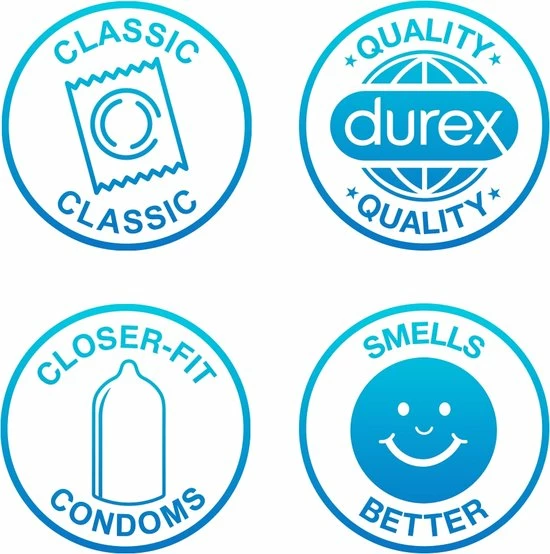 Durex Condooms Classic Jeans Belgische Stijl - Condooms Met Extra Glijmiddel - 12 Stuks X6 4 Durex Condooms Classic Jeans Belgische Stijl - Condooms Met Extra Glijmiddel - 12 Stuks X6 - Afbeelding 4