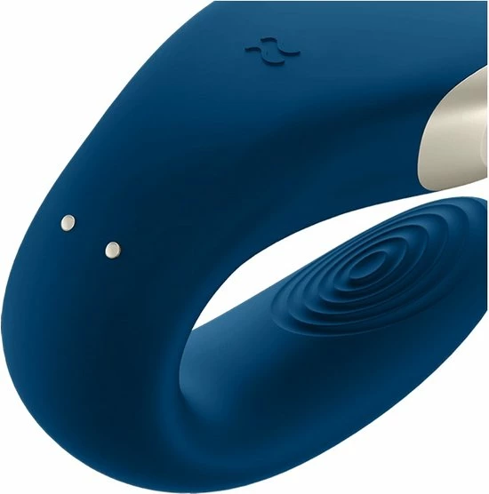 Satisfyer - Double Love Blauw 3 Satisfyer - Double Love Blauw - Afbeelding 3