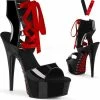 Pleaser Hoge Hakken -36 Shoes- DELIGHT-600-14FH Zwart 23 Pleaser Hoge Hakken -36 Shoes- DELIGHT-600-14FH Zwart -Cottelli Collection Shop 550x557 10