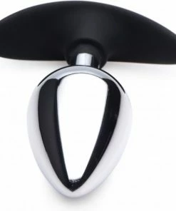 Merkloos Dark Invader Anaalplug Metaal - Large -Cottelli Collection Shop 550x559 1