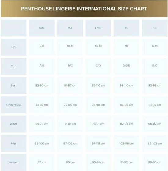 Penthouse Lingerie Casual Seduction - Erotische Babydoll - Maat L/XL - Zwart 9 Penthouse Lingerie Casual Seduction - Erotische Babydoll - Maat L/XL - Zwart - Afbeelding 9