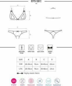 Obsessive BH Met Open Cups En Open Kruis String - Erotische Lingerieset - Maat S/M - Rood 33 Obsessive BH Met Open Cups En Open Kruis String - Erotische Lingerieset - Maat S/M - Rood -Cottelli Collection Shop 550x559 7