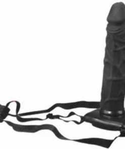 Pipedream Fetish Fantasy Voorbinddildo Posable Partner Strap-On Zwart - 7 Inch