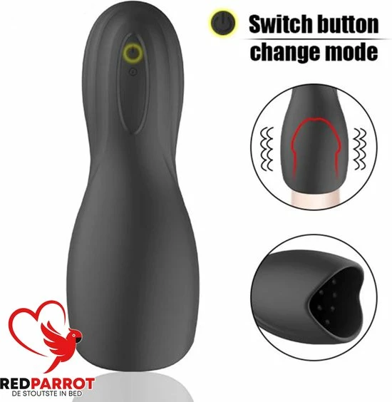 Merkloos Masturbator PRO Oprekbaar Voor Elk Formaat Penis | Automatische Blowjob | 10 Standen | USB Oplaadbaar | Elastisch | Ook Voor Grote Penis 4 Merkloos Masturbator PRO Oprekbaar Voor Elk Formaat Penis | Automatische Blowjob | 10 Standen | USB Oplaadbaar | Elastisch | Ook Voor Grote Penis - Afbeelding 4