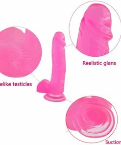 Lovetoy Jelly Studs Crystal Dildo 20 X 4.5 Cm - Roze 14 Lovetoy Jelly Studs Crystal Dildo 20 X 4.5 Cm - Roze -Cottelli Collection Shop 550x567 7