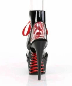 Pleaser Hoge Hakken -36 Shoes- DELIGHT-600-14FH Zwart -Cottelli Collection Shop 550x568 2
