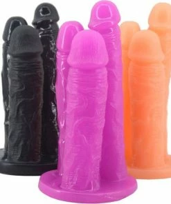Cimejo® FAAK - Triple Dildo - 3 Dildo's Op 1 Zuignap -Cottelli Collection Shop 550x571 3