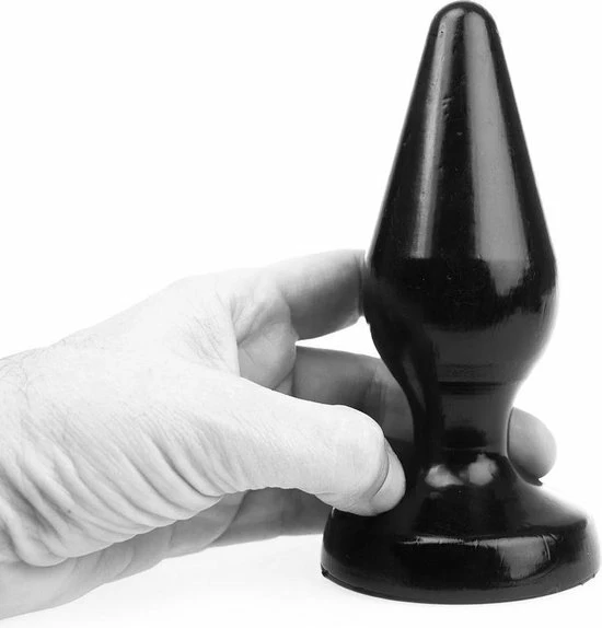 I Love Butt I ♥ Butt Klassieke Buttplug - L - Zwart 2 I Love Butt I ♥ Butt Klassieke Buttplug - L - Zwart - Afbeelding 2